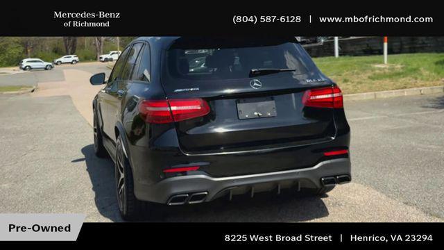 used 2019 Mercedes-Benz AMG GLC 63 car, priced at $29,998