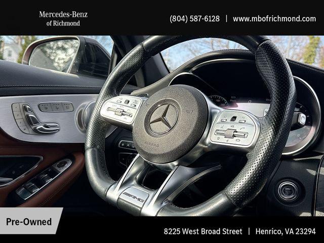 used 2019 Mercedes-Benz AMG C 43 car, priced at $36,499