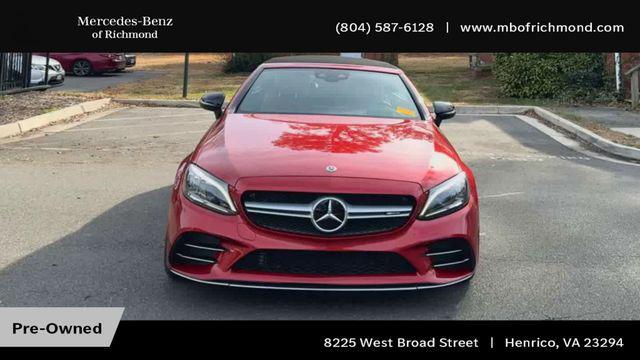 used 2019 Mercedes-Benz AMG C 43 car, priced at $36,499