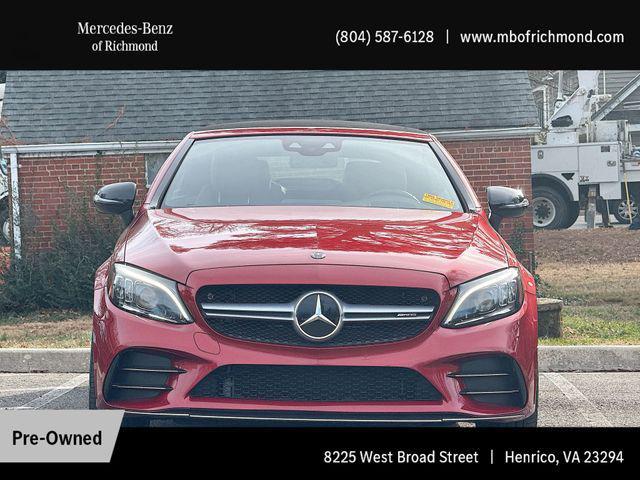 used 2019 Mercedes-Benz AMG C 43 car, priced at $36,499