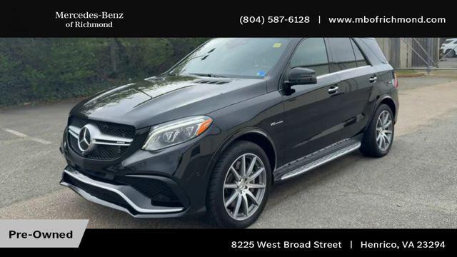 used 2017 Mercedes-Benz AMG GLE 63 car, priced at $40,998