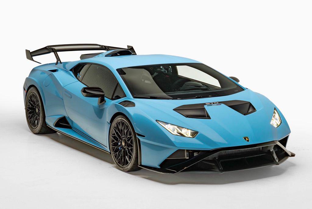 used 2022 Lamborghini Huracan STO car, priced at $579,990