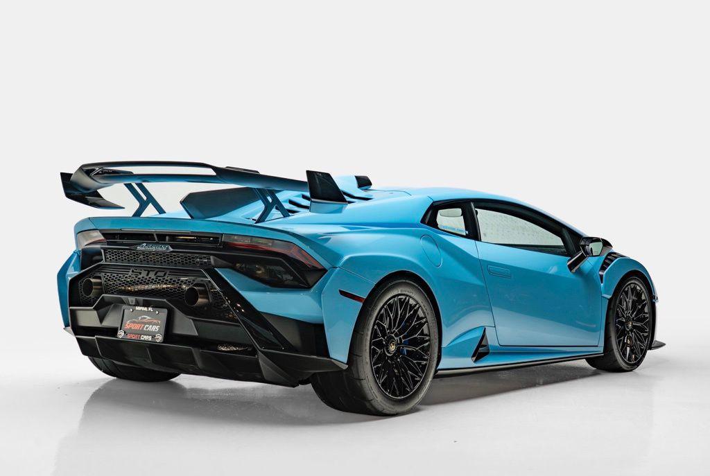 used 2022 Lamborghini Huracan STO car, priced at $579,990