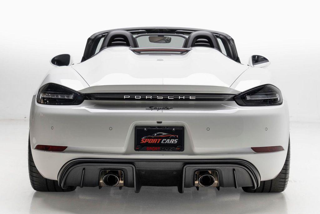 used 2020 Porsche 718 Spyder car, priced at $139,990