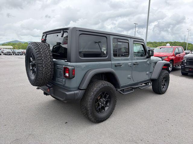 used 2024 Jeep Wrangler car, priced at $38,254