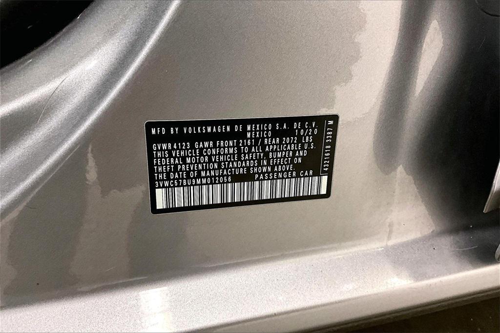 used 2021 Volkswagen Jetta car, priced at $13,999