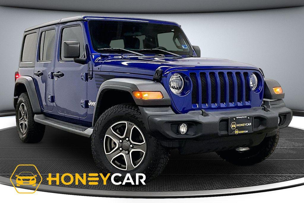 used 2018 Jeep Wrangler Unlimited car, priced at $19,499