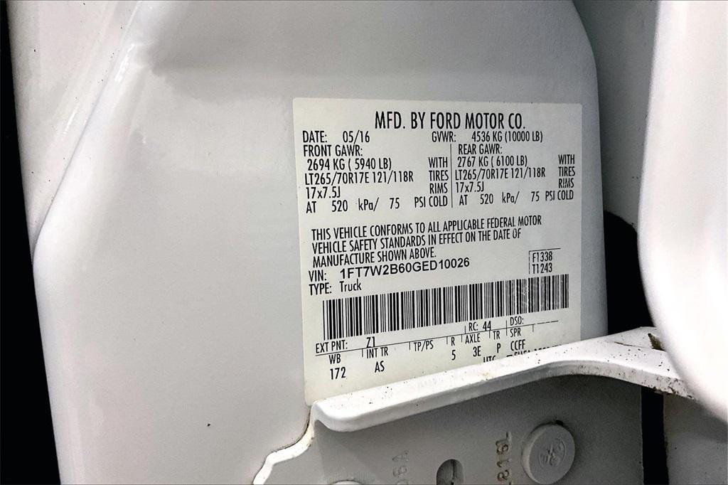 used 2016 Ford F-250 car, priced at $14,020