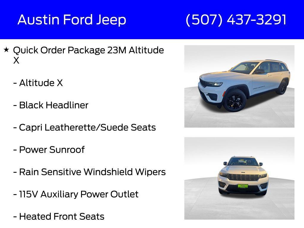 new 2025 Jeep Grand Cherokee car, priced at $40,480