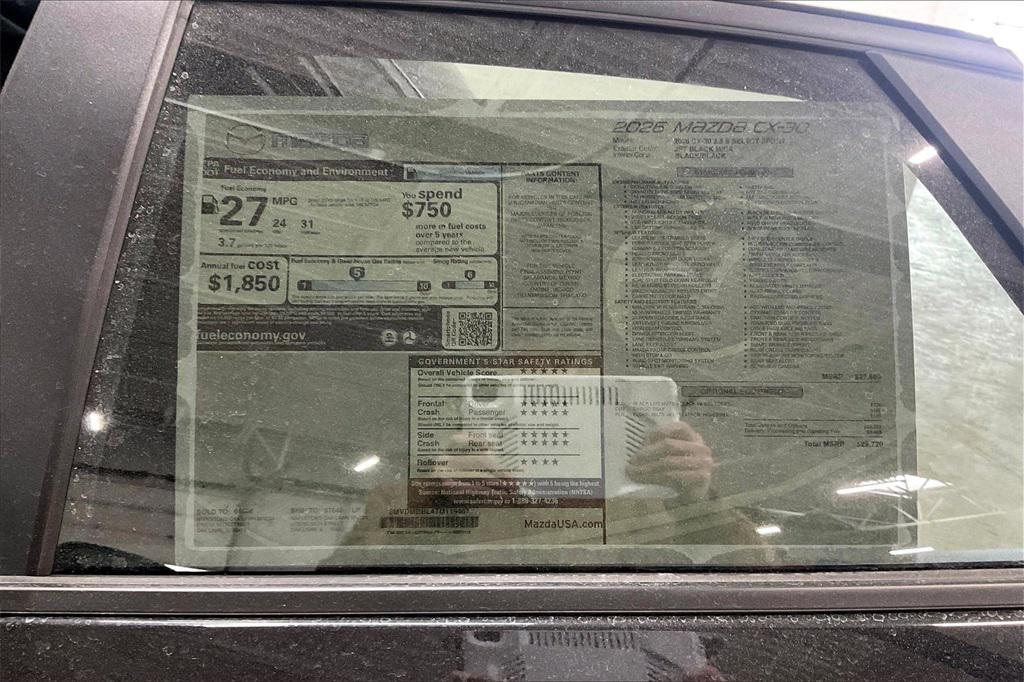 new 2026 Mazda CX-30 car, priced at $29,720