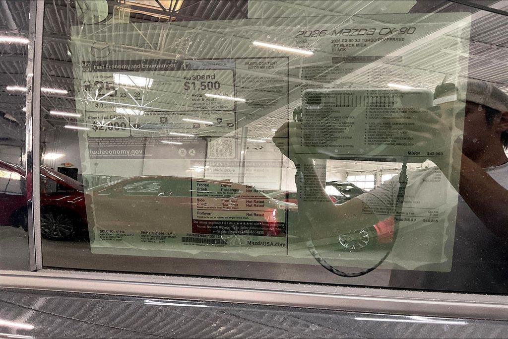 new 2026 Mazda CX-90 car, priced at $44,514