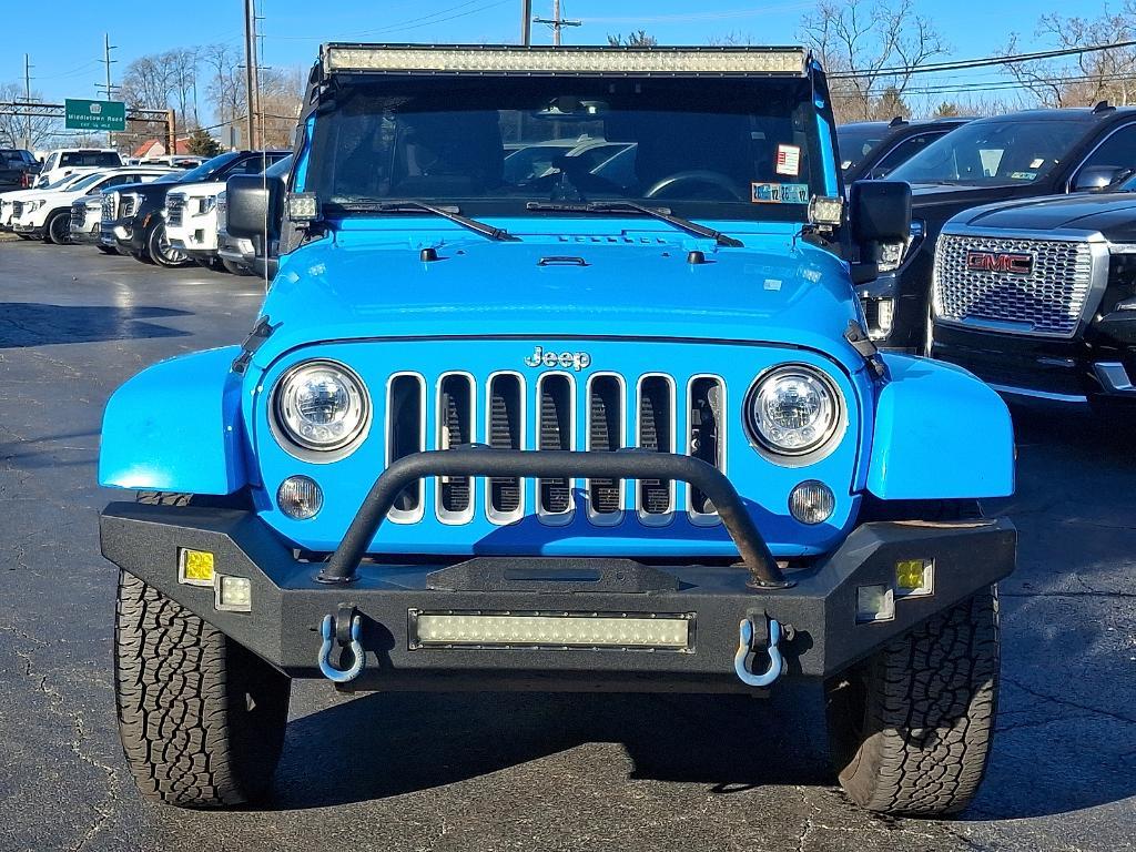 used 2017 Jeep Wrangler Unlimited car, priced at $16,998