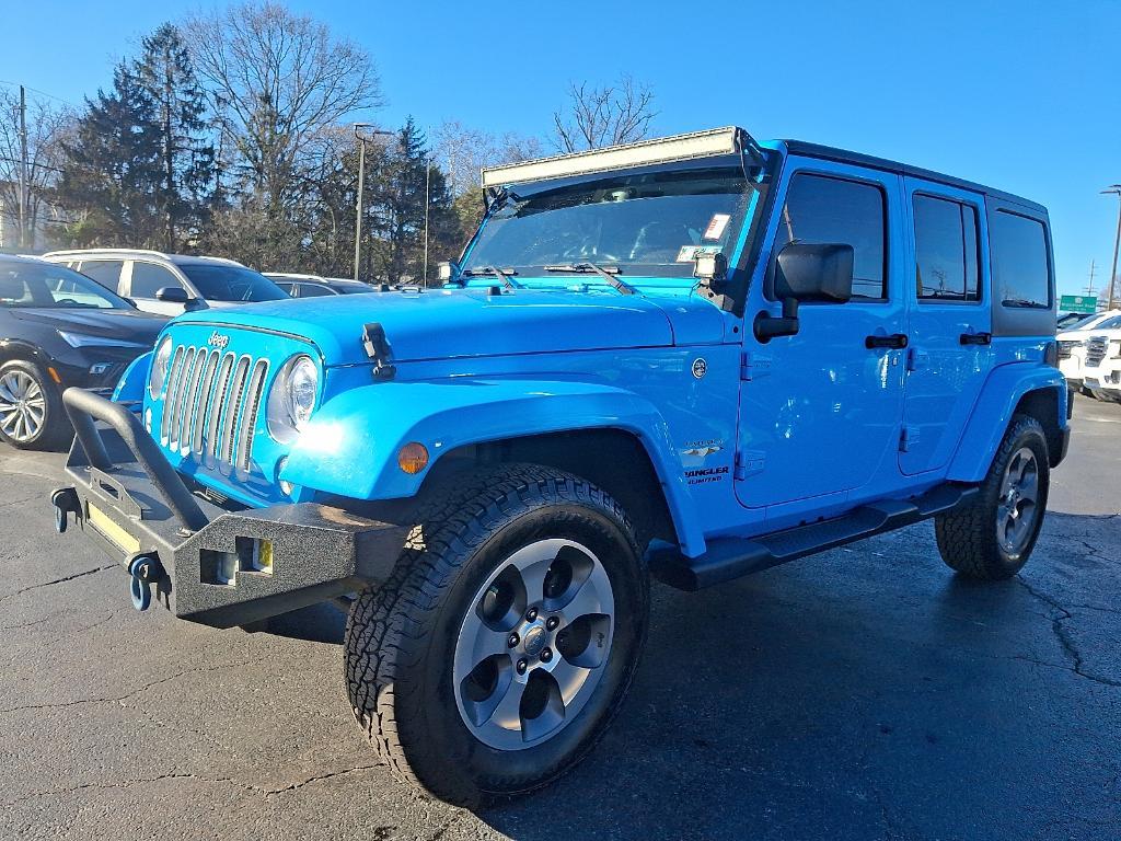 used 2017 Jeep Wrangler Unlimited car, priced at $16,998