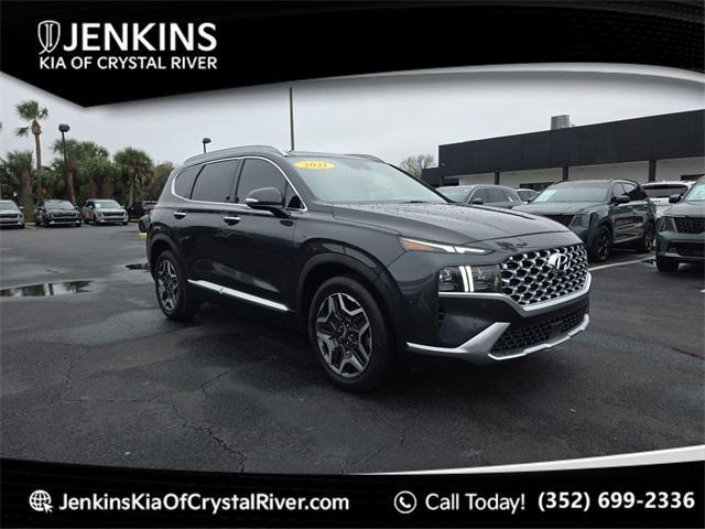 used 2021 Hyundai Santa Fe car, priced at $20,995