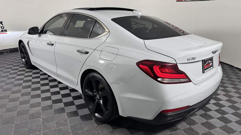 used 2020 Genesis G70 car, priced at $17,995