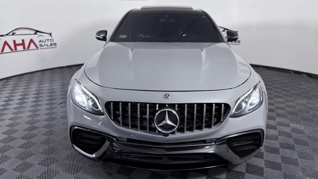 used 2018 Mercedes-Benz AMG E 63 car, priced at $59,995