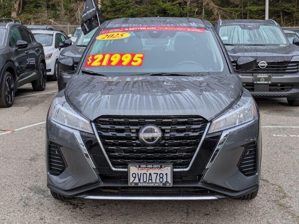 used 2025 Nissan Kicks car, priced at $21,995