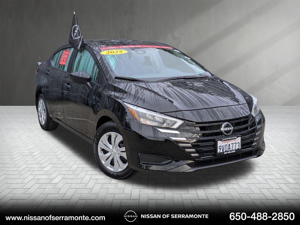 used 2025 Nissan Versa car, priced at $18,995