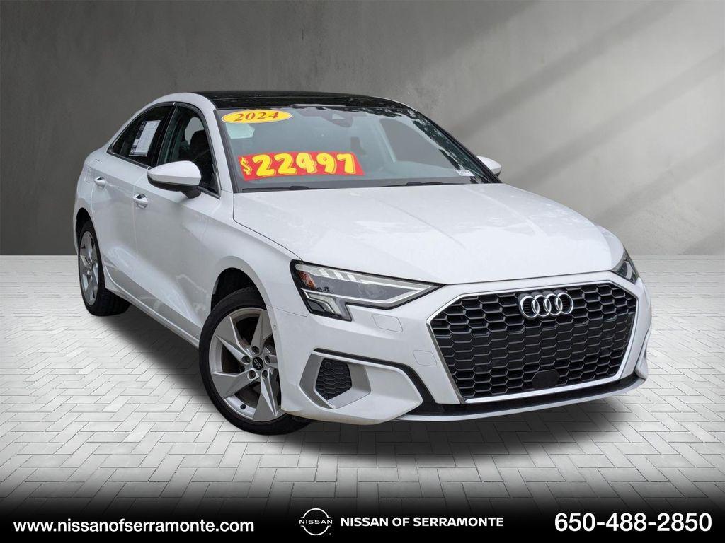 used 2024 Audi A3 car, priced at $21,988
