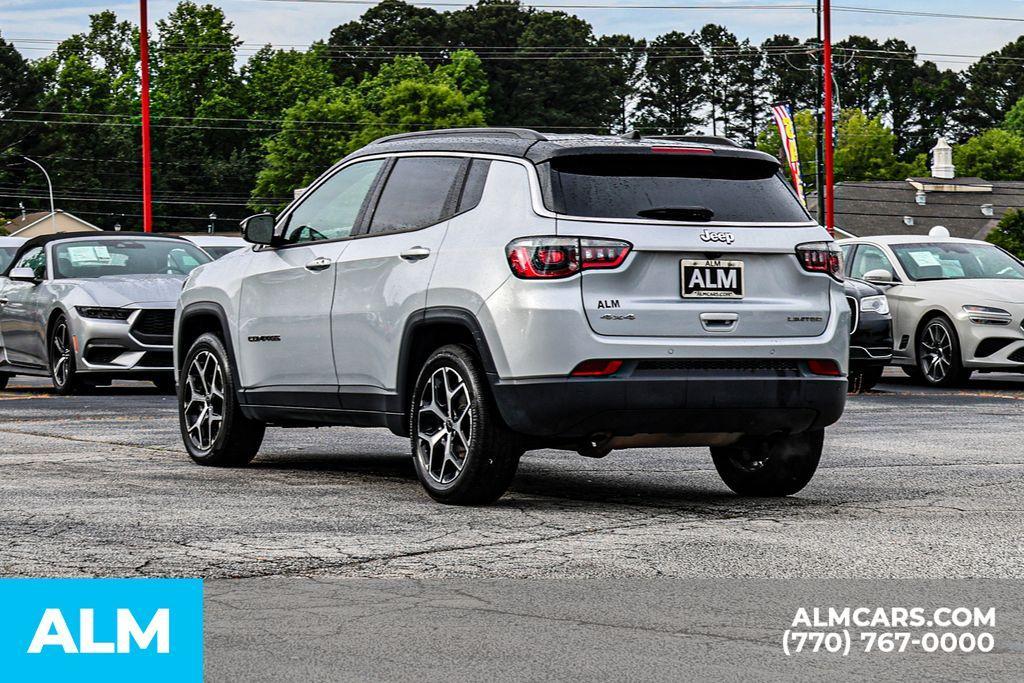used 2025 Jeep Compass car, priced at $21,420
