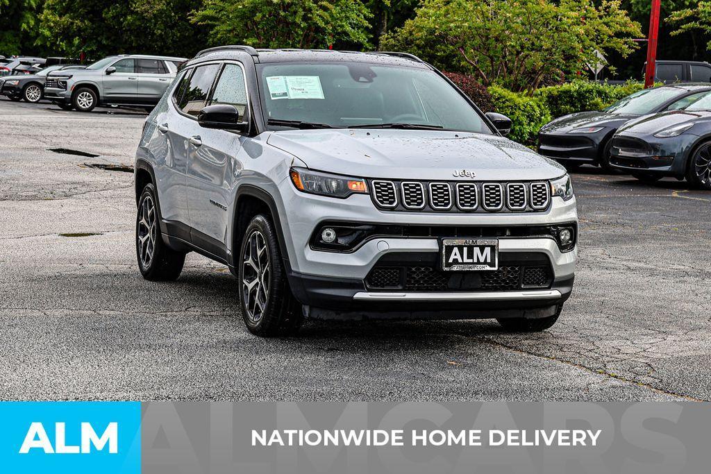 used 2025 Jeep Compass car, priced at $21,420