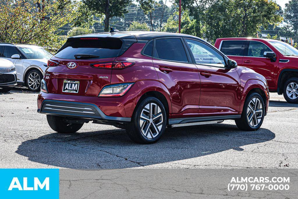 used 2022 Hyundai Kona EV car, priced at $14,460