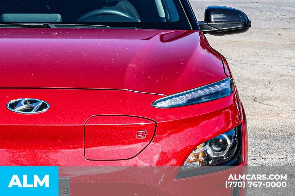 used 2022 Hyundai Kona EV car, priced at $14,460