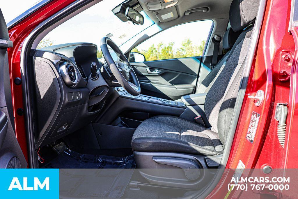 used 2022 Hyundai Kona EV car, priced at $14,460