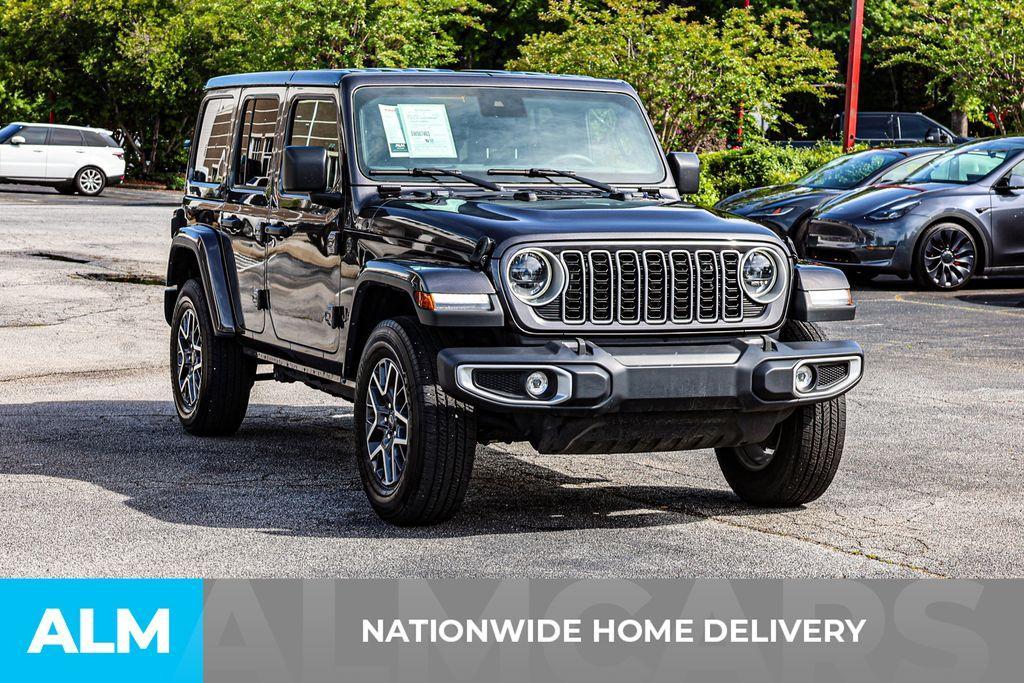 used 2025 Jeep Wrangler car, priced at $33,420