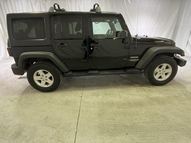 used 2017 Jeep Wrangler Unlimited car, priced at $14,933