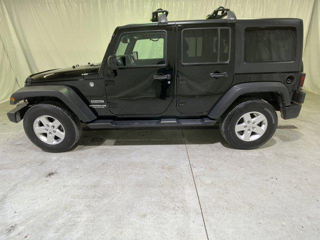 used 2017 Jeep Wrangler Unlimited car, priced at $14,933