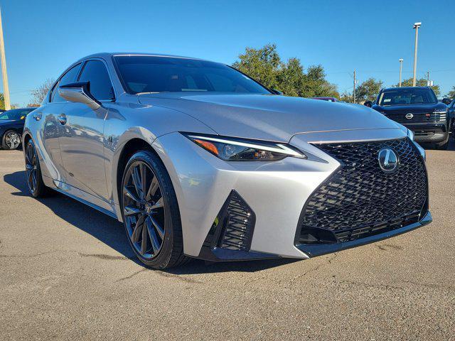 used 2025 Lexus IS 350 car, priced at $43,912