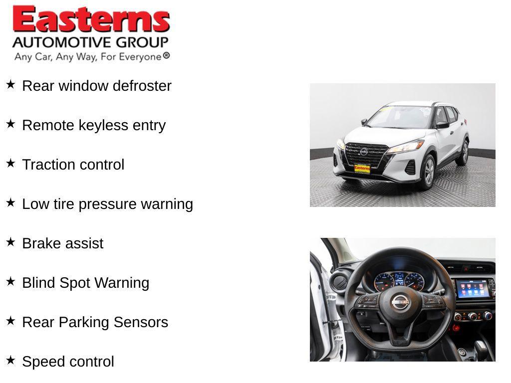 used 2024 Nissan Kicks car, priced at $16,950