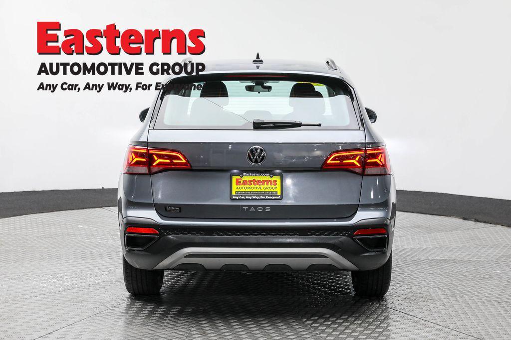 used 2024 Volkswagen Taos car, priced at $17,950
