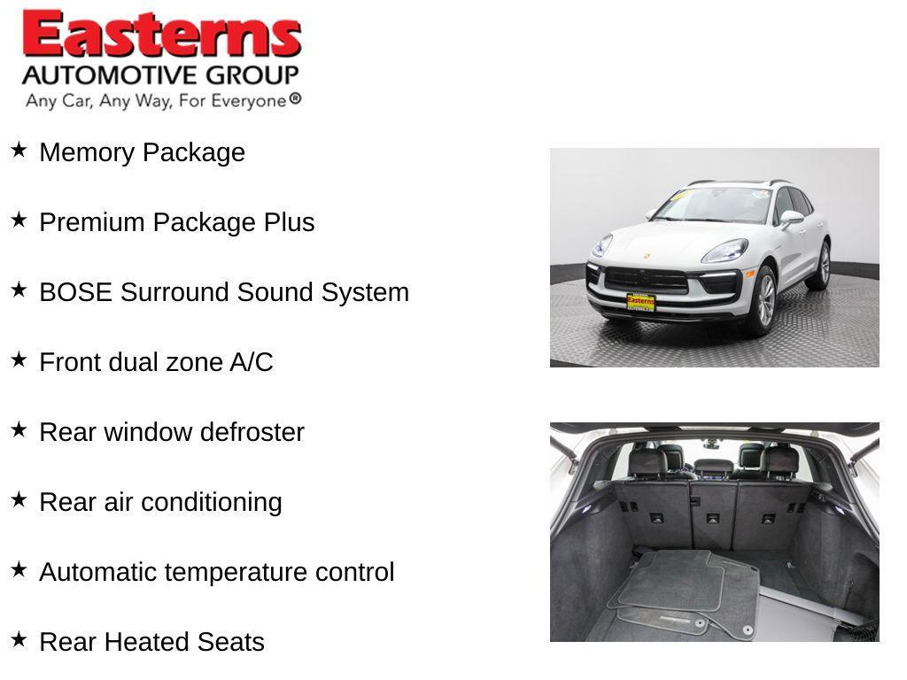 used 2023 Porsche Macan car, priced at $47,650