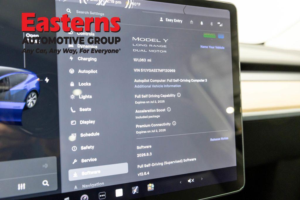 used 2021 Tesla Model Y car, priced at $21,490