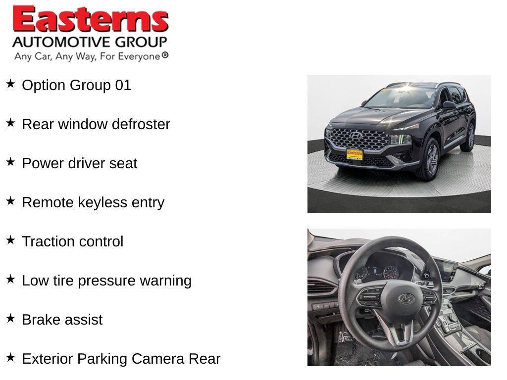 used 2022 Hyundai Santa Fe car, priced at $21,490