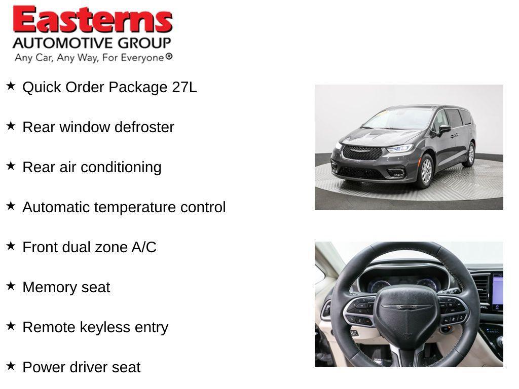 used 2023 Chrysler Pacifica car, priced at $23,490