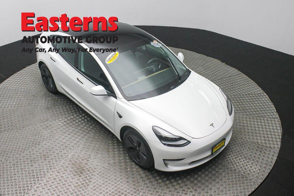 used 2022 Tesla Model 3 car, priced at $24,550