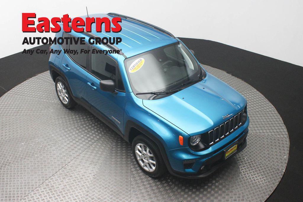 used 2022 Jeep Renegade car, priced at $23,189