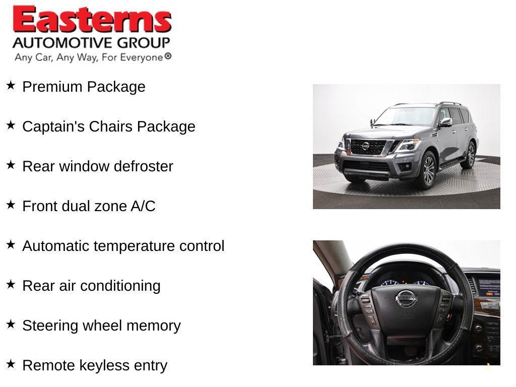 used 2020 Nissan Armada car, priced at $19,475