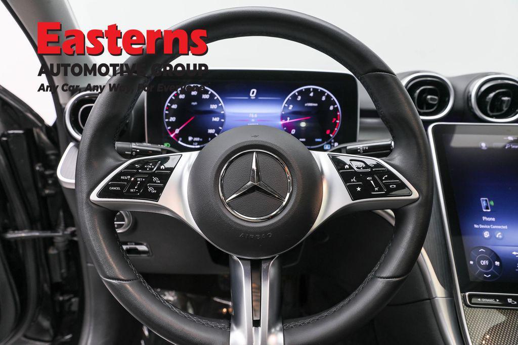 used 2023 Mercedes-Benz C-Class car, priced at $35,950
