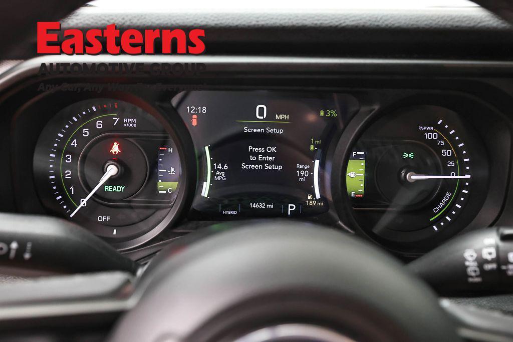 used 2025 Jeep Wrangler 4xe car, priced at $29,289
