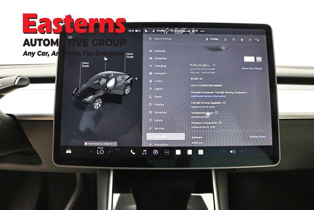 used 2021 Tesla Model Y car, priced at $24,950