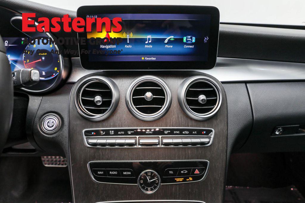 used 2021 Mercedes-Benz C-Class car, priced at $25,950