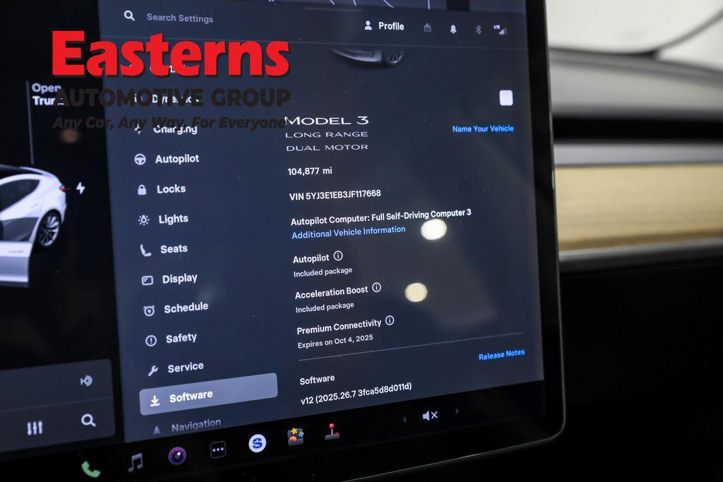 used 2018 Tesla Model 3 car, priced at $17,490