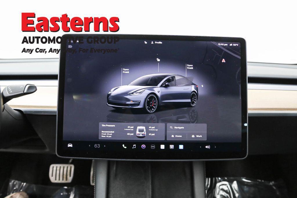 used 2023 Tesla Model 3 car, priced at $24,750