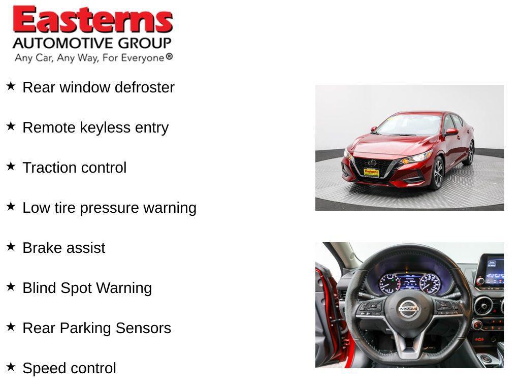 used 2022 Nissan Sentra car, priced at $18,650