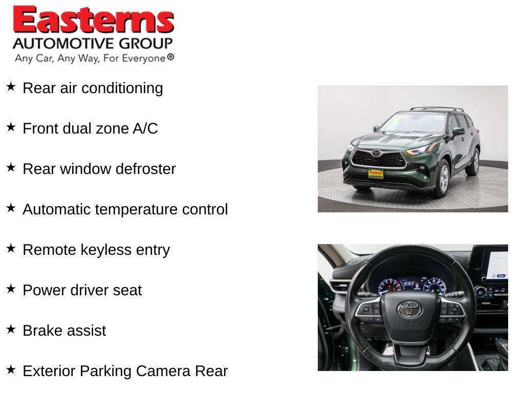 used 2023 Toyota Highlander car, priced at $29,750