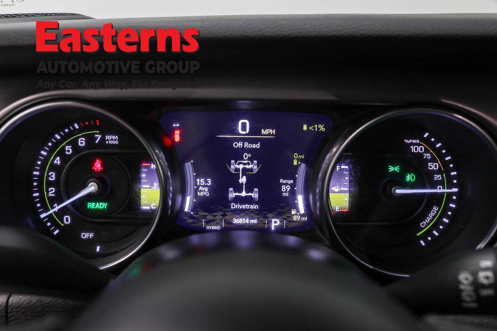 used 2023 Jeep Wrangler 4xe car, priced at $26,174